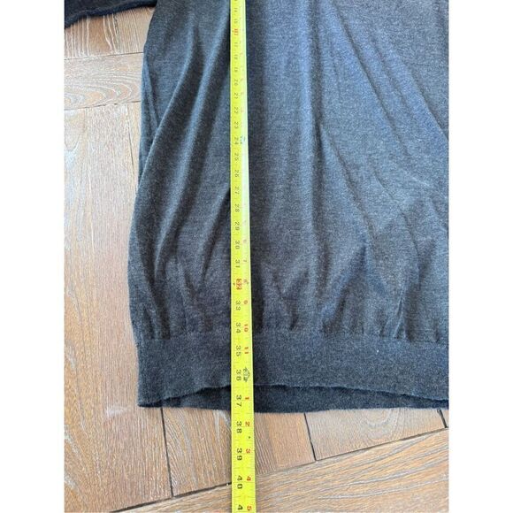 Brunello Cucinelli V Neck Cashmere Quarter Sleeve Sweater Dress Size Small - Picture 9 of 9